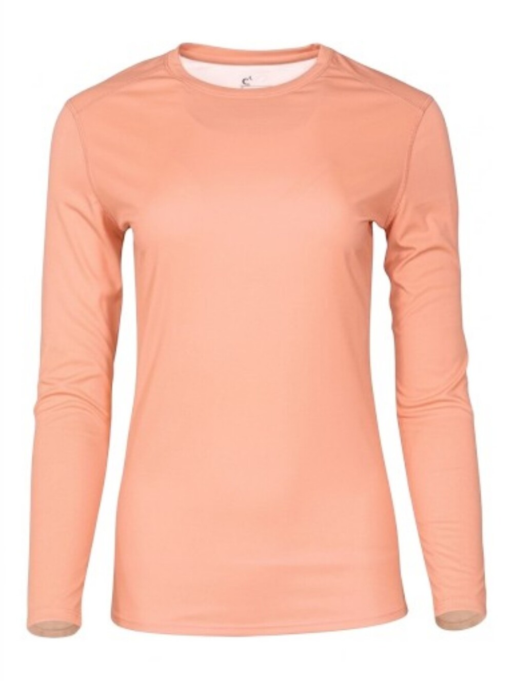 Pro Bass World Wide Sportsman Peach Long Sleeve Women's Top Sz M